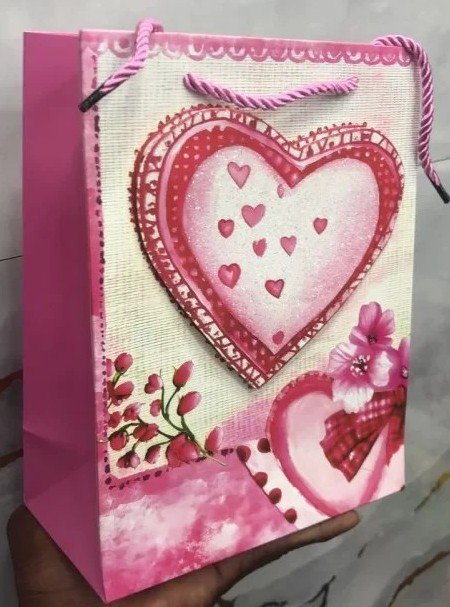 Sac a main pour Cadeau 40x30x12cm Pqt/12pcs - 3573XL